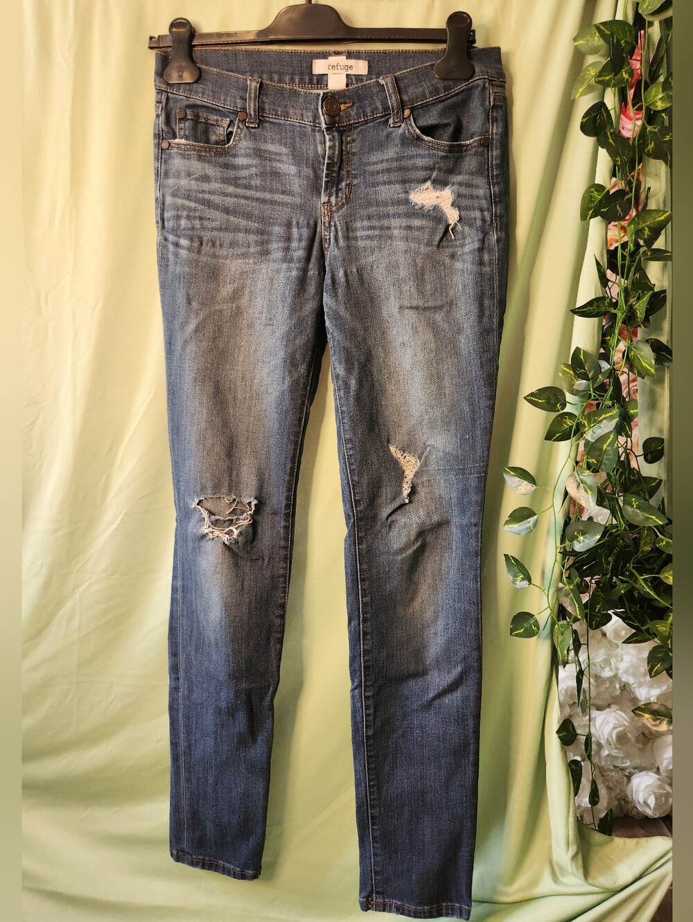Straight-Leg Refuge Jeans